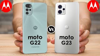 Moto G22 vs Moto G23  Motorola G23 vs Motorola G23  Motorola Moto G23 vs Motorola Moto G22 [upl. by Inilahs]