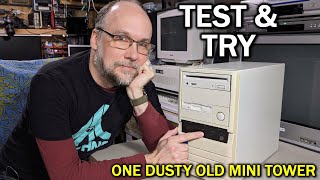 Test and try Whats inside this dusty old PC [upl. by Aiciruam]