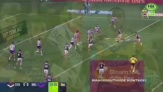 Josh AddoCarr Vs Justin Olam Two Melbourne Storm Players [upl. by Natie55]