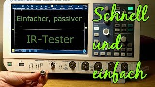 IR Tester für Oszilloskop  Fernbedienung testen  Funktion Aufbau Nachbau how to Tutorial [upl. by Helgeson]