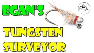 Fly Tying Tutorial Egans Tungsten Surveyor [upl. by Torry]