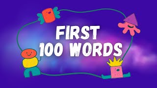 First Words for Babies  Fun Learning Videos  Flash Cards for Toddlers  FunTaraKids [upl. by Etka]