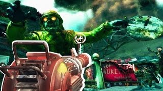 NUKETOWN ZOMBIES REMAKE Call of Duty Black Ops 2 Map Remastered WaW Gameplay [upl. by Jaala]