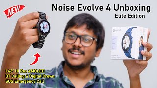 Noisefit Evolve 4 AMOLED Unboxing New SOS Calling Feature⚡ [upl. by Mcgrody]