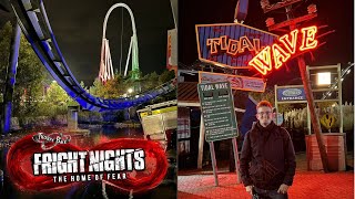 Rides In The DARK Scare Zones amp More At THORPE PARK FRIGHT NIGHTS 2022 [upl. by Aseek]