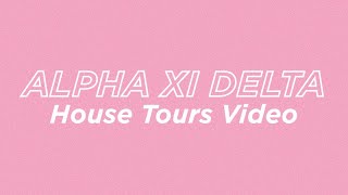 Alpha Xi Delta WVU House Tour 2021 [upl. by Josephson]