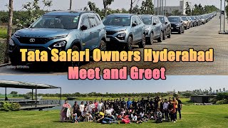 Tata Safari Owners Hyderabad Meet up and Long Drive  Reclaim Your Life Group [upl. by Adiol]