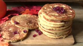 PANCAKES AU QUINOA SANS GLUTEN  BY OUM NATUREL [upl. by Notgnirra]