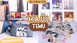 🪴HAUL🧡TEMU✨ Cositas de decoración y organización [upl. by Damien]