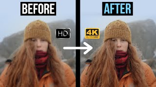 Video Quality ENHANCER  Too good to be true Convert HD to CRISPY 4K VIDEO [upl. by Derfniw961]