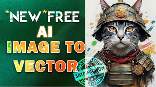 NEW Free AI tool to convert images to vector  FREE VECTORIZER for Images to vector  DesignMentor [upl. by Yoong115]