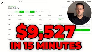 Watch Millionaire Trader Sell Puts Live Selling put options for beginners [upl. by Hutson]