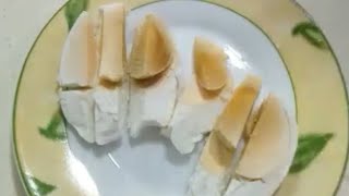 Marivic Cubian vlog is live  SALTED EGG IN CHINESE  PEELING SLICING SATISFYING [upl. by Akcirederf]