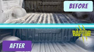 Restoring a Truck Bed Using Raptor SprayOn Truck Bed Liner Kit [upl. by Keyser]