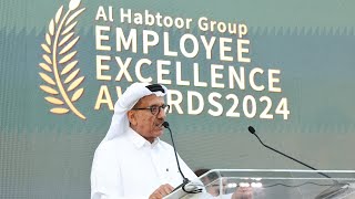 Khalaf Ahmad Al Habtoor addresses employees at the 2024 Employee Excellence Awards [upl. by Archaimbaud165]