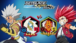 lodin haijima vs aiger akabane  zone luinor vs turbo Achilles  beyblade burst rivals [upl. by Emylee]