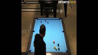 EFREN REYES TACTICAL COUNTER SAFETY SHOT shorts pool billiards [upl. by Keg656]