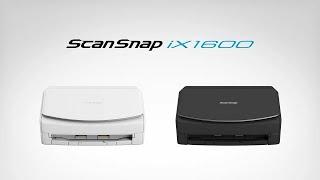 ScanSnap iX1600 機能紹介編 [upl. by Pam]