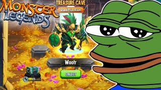 Monster Legends HOW TO GET RANK 3 CAVE MONSTER FOR LESS THAN 100 GEMS  YOU NEED TO SEE THIS [upl. by Meilen632]