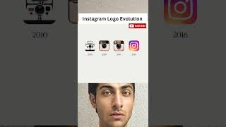 Instagram logo evolution trending fyp [upl. by Swirsky874]