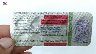 Crina NCR 10mg Tablet  Norethisterone Tablet  Crina NCR Tablet  Crina NCR 10mg Tablet Use Benefit [upl. by Georgeanne]