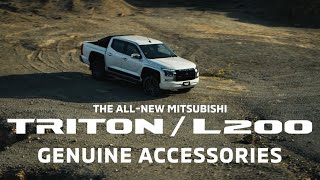 MITSUBISHI THE ALLNEW TRITON  L200 Accessories [upl. by Annodal]