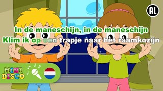 IN DE MANESCHIJN  Kinderliedjes  Karaoke  Minidisco [upl. by Vogeley890]