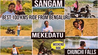 SangamMekedatu amp Chunchi falls  best route bike lovers  Must visit around100 kms from Bangalore [upl. by Hector]