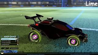 All Painted Infinium Wheels Showcase  Rocket League Victory Crate [upl. by Ellery]