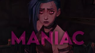 Jinx  Maniac  Arcane  She is a Maniac [upl. by Aoht]