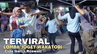 Viral Lomba Joget Wakatobi HEBOH 2023 Siapakah Juaranya ost Lagu Cida Geri Roswati [upl. by Ilam]