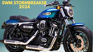 SWM StormBreaker 2024  Motorbike Similar to Harley Davidson [upl. by Spearman106]