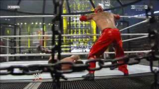 Rey Eliminates CM Punk From The Elimination Chamber [upl. by Dann]