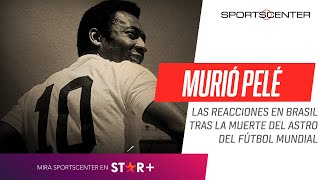 MURIÓ PELÉ dolor en Brasil y en todo el mundo del fútbol por la partida del astro brasileño [upl. by Aical]