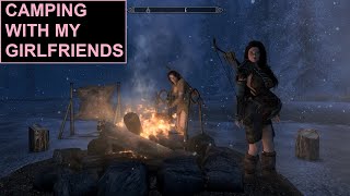 Camping with my Wives  Anniversary❤️ Edition Skyrim Mods [upl. by Trotter]