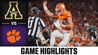 Appalachian State vs Clemson Game Highlights  2024 ACC Football [upl. by Hoon786]