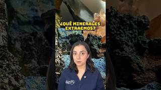 ¿Qué minerales se extraen de las minas 🤔 shorts impulsominero mineria extracción minerales [upl. by Tertius]