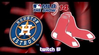 Astros vs Red Sox  The Show Live Livestream [upl. by Atteuqihc247]