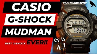 CASIO GSHOCK MUDMAN watch review Ref G90001vby affordable tough design BEST GSHOCK EVER [upl. by Schiff]