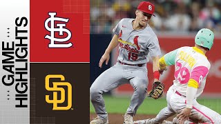 Cardinals vs Padres Game Highlights 92223  MLB Highlights [upl. by Kirsten]