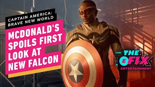 McDonalds Spoils First Look at Captain America 4s New Falcon  IGN The Fix Entertainment [upl. by Izak]