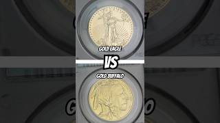 GOLD BUFFALO VS GOLD EAGLE🤔🤯 goldwealth gold goldcoin [upl. by Akirret28]