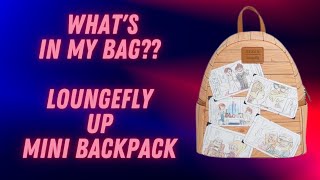 WHAT’S IN MY BAG  Loungefly UP Mini backpack loungefly whatsinmybag minibackpack [upl. by Lotus874]