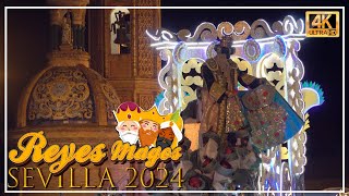 CABALGATA REYES MAGOS  Sevilla 2024 [upl. by Yaras595]