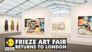 Britain’s prestigious annual art fair returns after pandemic break  English News  World News [upl. by Mordecai144]