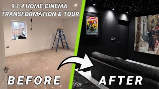 HOME CINEMA TOUR AND TRANSFORMATION 2022  914 DOLBY ATMOS [upl. by Tammie]