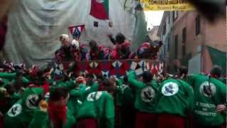 Storico Carnevale dIvrea 2012  Borghetto [upl. by Mit]