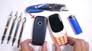 NEW Nokia 3310 Durability Test  2017 Edition [upl. by Ettedranreb]