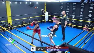 Luis Sobanski  Boxe 57 kg  Chapecofight8 [upl. by Adok590]