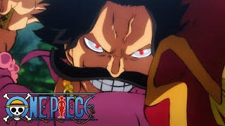 Gol D Roger vs Barbablanca l One Piece sub español [upl. by Eirrod]